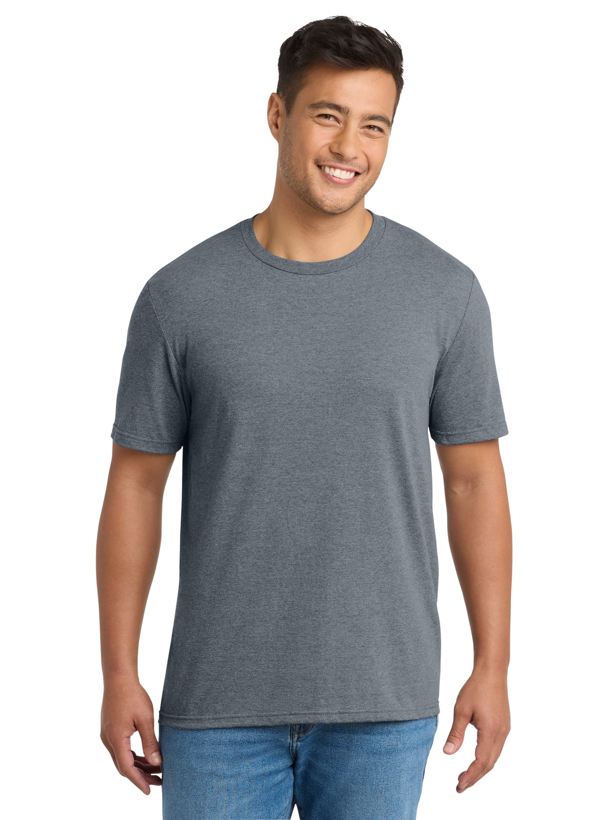 Men's Pocketless Tri-Blend Tee - PC330 - Graphite Heather