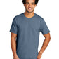 Men's Pocketless Tri-Blend Tee - PC330 - Steel Blue Heather
