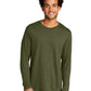 Men's Pocketless Tri-Blend Long Sleeve Tee - PC330LS - Military Green Heather