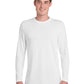 Men's Pocketless Tri-Blend Long Sleeve Tee - PC330LS - White