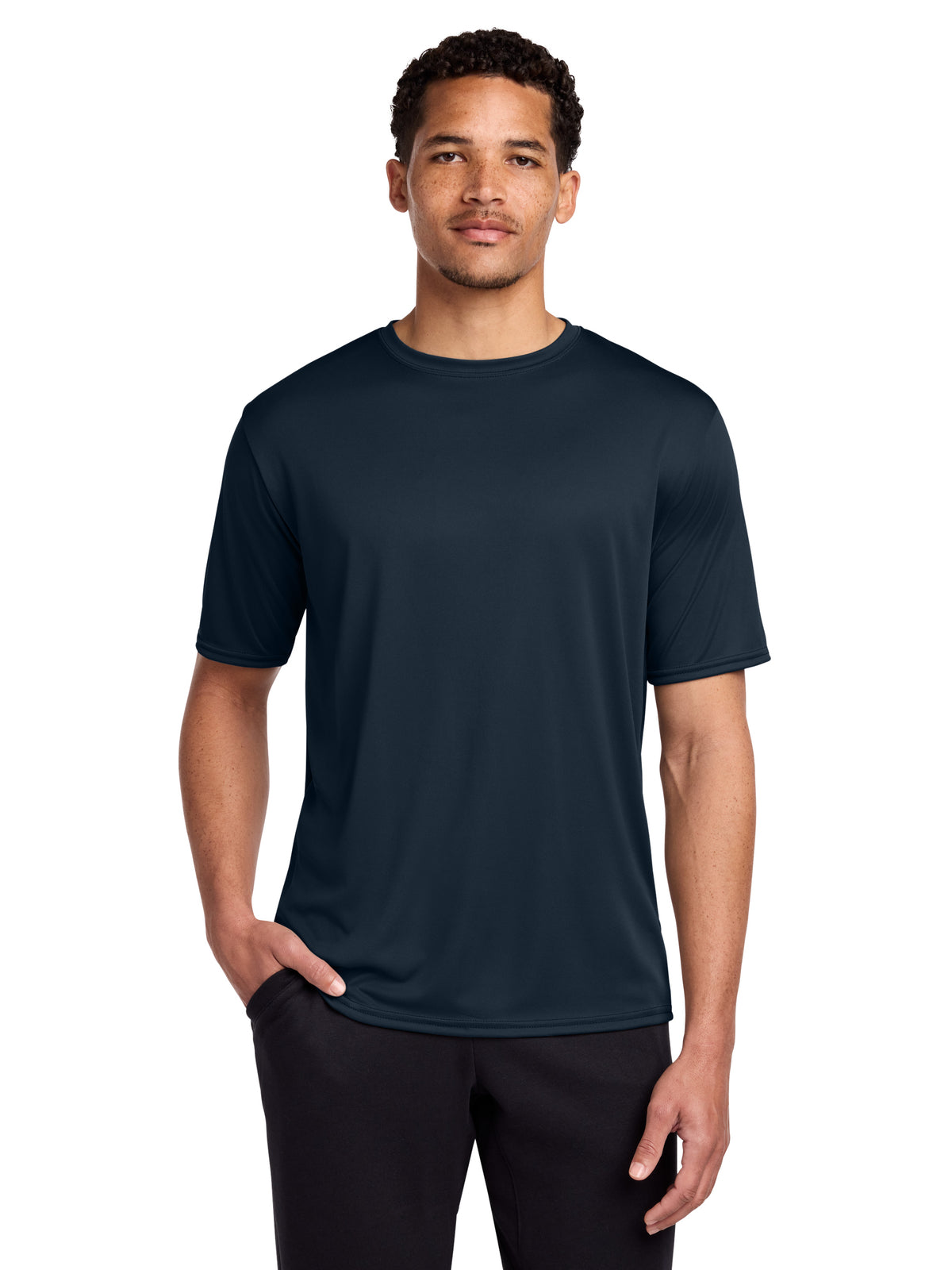 Men's Pocketless Performance T-Shirt - PC380 - Deep Navy