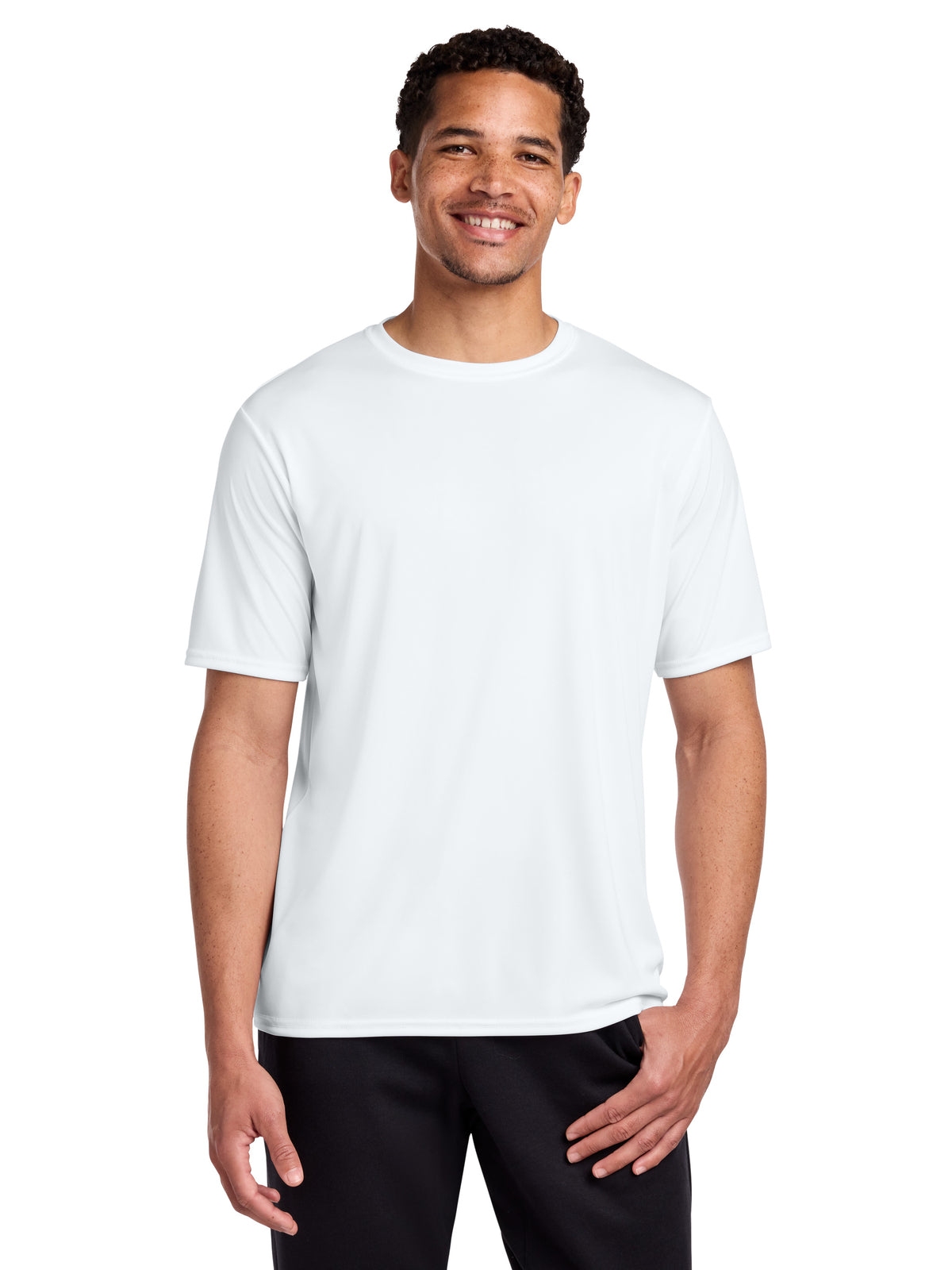 Men's Pocketless Performance T-Shirt - PC380 - White