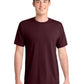 Men's Pocketless Performance Blend Tee - PC381 - Athletic Maroon