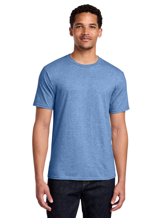 Men's Pocketless Fan Favorite Tee - PC450 - Carolina Blue Heather