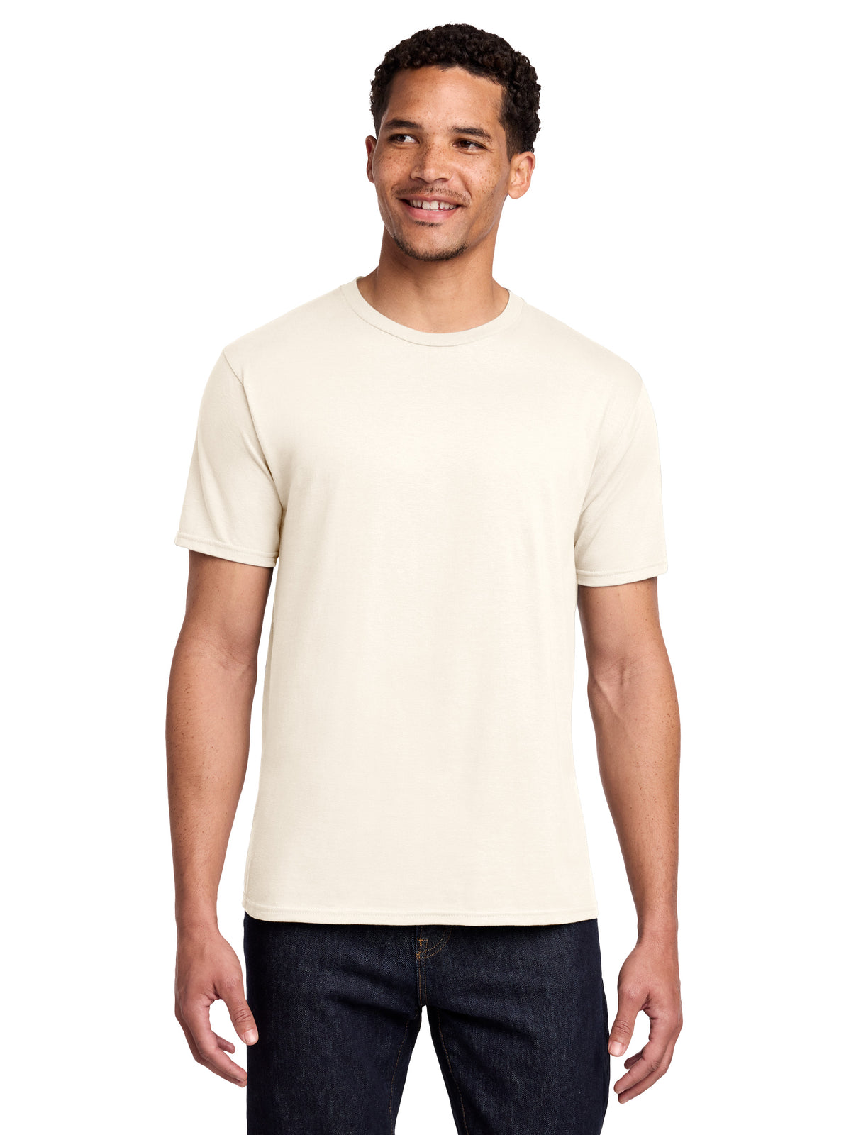 Men's Pocketless Fan Favorite Tee - PC450 - Gardenia