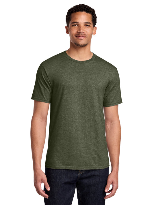 Men's Pocketless Fan Favorite Tee - PC450 - Military Green Heather