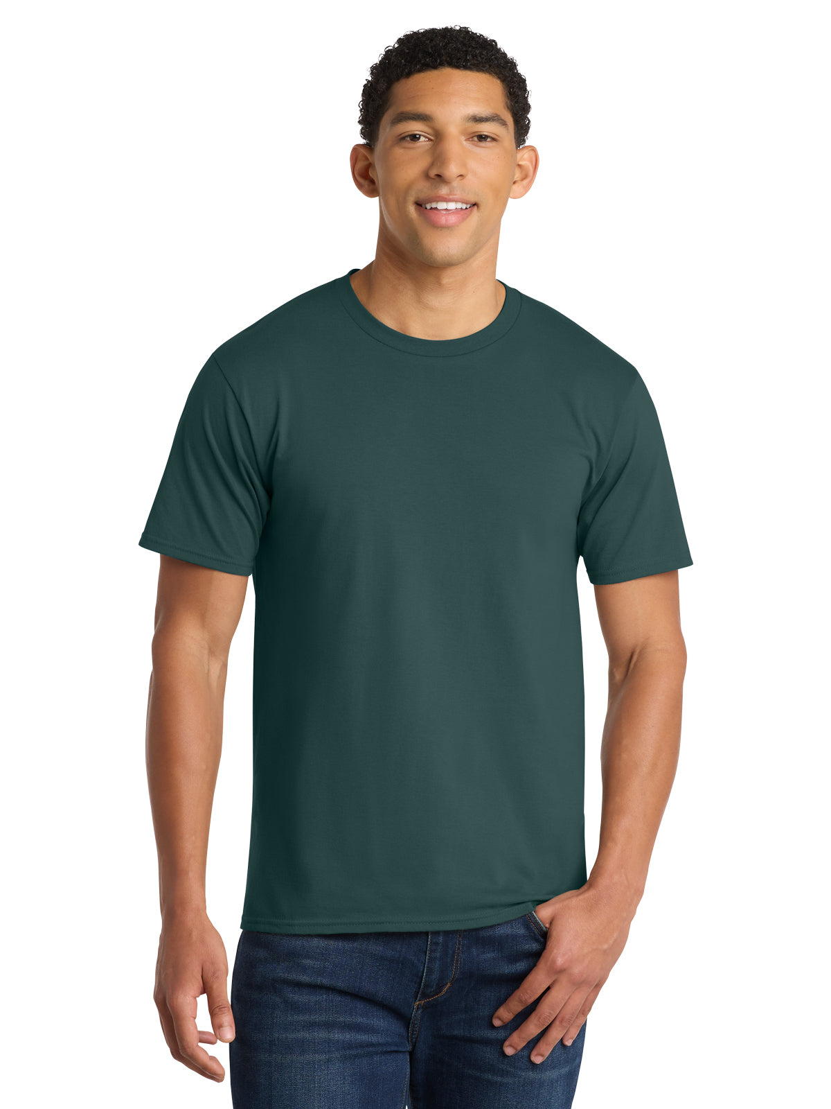 Men's Pocketless Fan Favorite Tee - PC450 - Marine Green