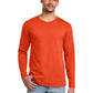 Men's Pocketless Long Sleeve Tee - PC450LS - Orange