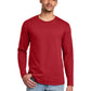 Men's Pocketless Long Sleeve Tee - PC450LS - Team Cardinal