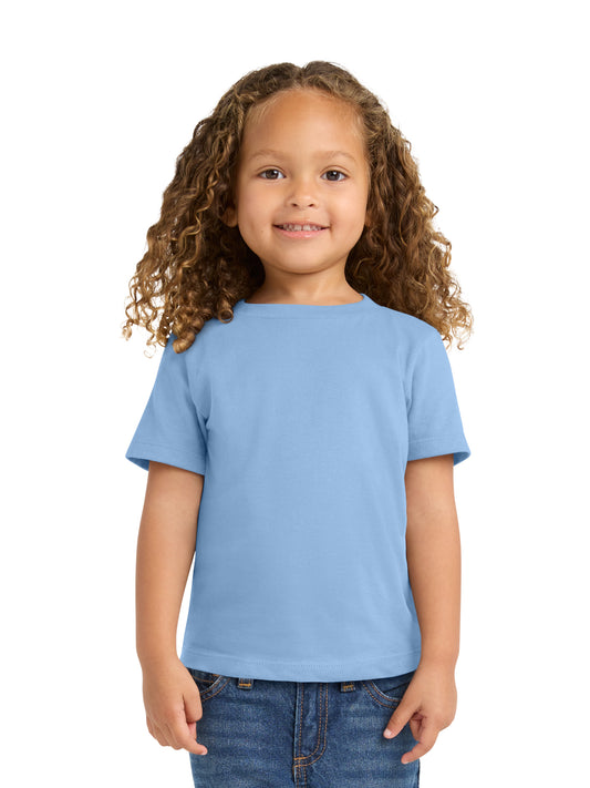 Toddler Pocketless Short Sleeve T-Shirt - PC450TD - Light Blue
