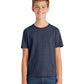Boy's Pocketless Short Sleeve Tee - PC450Y - Heather Navy