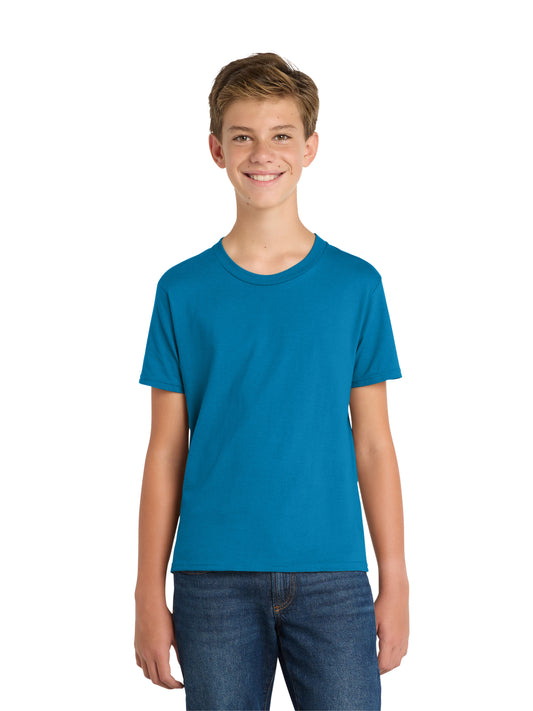 Youth Pocketless Short Sleeve Tee - PC450Y - Sapphire