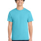 Men's Pocketless Core Cotton Tee - PC54 - Aquatic Blue