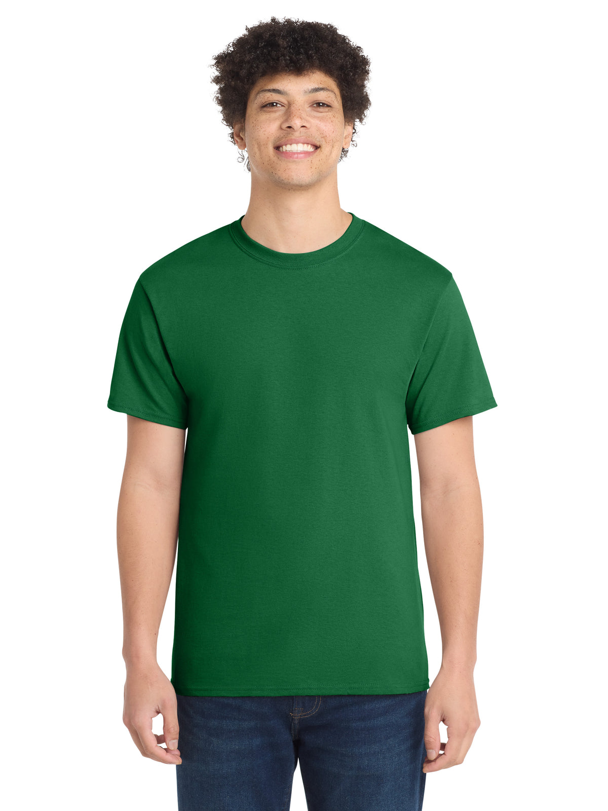 Men's Pocketless Core Cotton Tee - PC54 - Athletic Kelly