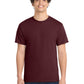 Men's Pocketless Core Cotton Tee - PC54 - Athletic Maroon