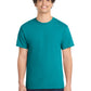 Men's Pocketless Core Cotton Tee - PC54 - Bright Aqua