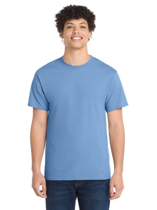 Men's Pocketless Core Cotton Tee - PC54 - Carolina Blue