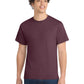 Men's Pocketless Core Cotton Tee - PC54 - Heather Athletic Maroon