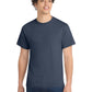 Men's Pocketless Core Cotton Tee - PC54 - Heather Navy
