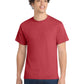 Men's Pocketless Core Cotton Tee - PC54 - Heather Red