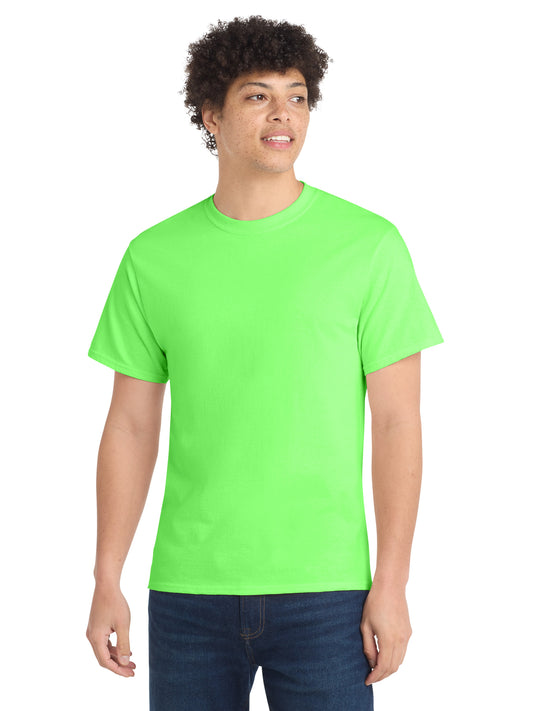 Men's Pocketless Core Cotton Tee - PC54 - Neon Green