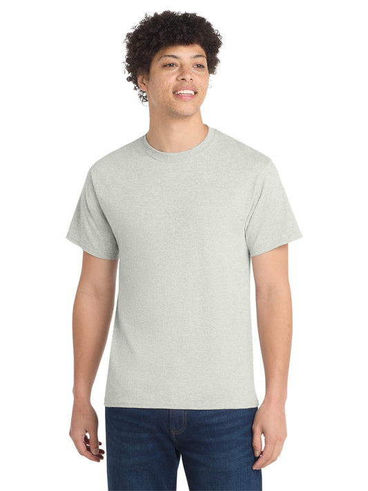 Men's Pocketless Core Cotton Tee - PC54 - Oatmeal Heather