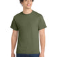Men's Pocketless Core Cotton Tee - PC54 - Olive Drab Green Heather