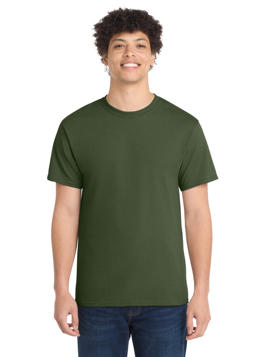 Men's Pocketless Core Cotton Tee - PC54 - Olive