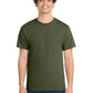 Men's Pocketless Core Cotton Tee - PC54 - Olive Drab Green