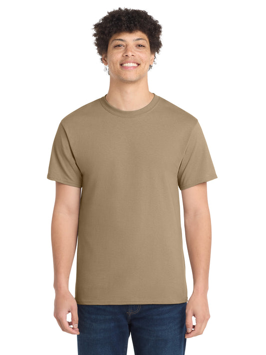 Men's Pocketless Core Cotton Tee - PC54 - Sand