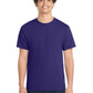 Men's Pocketless Core Cotton Tee - PC54 - Team Purple