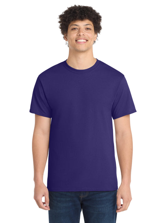 Men's Pocketless Core Cotton Tee - PC54 - Team Purple