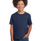 Youth Pocketless Short Sleeve DTG  T-Shirt - PC54YDTG - Navy