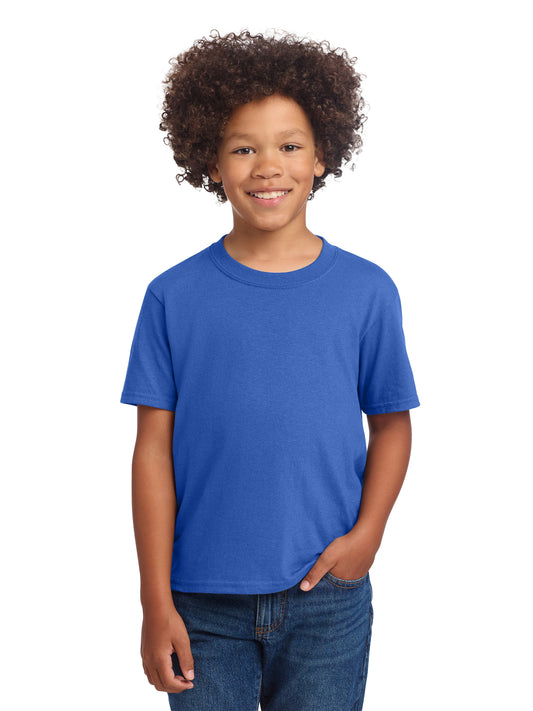 Youth Pocketless Short Sleeve DTG  T-Shirt - PC54YDTG - Royal