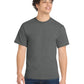 Men's Pocketless Core Blend Tee - PC55 - Graphite Heather