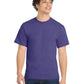 Men's Pocketless Core Blend Tee - PC55 - Heather Purple