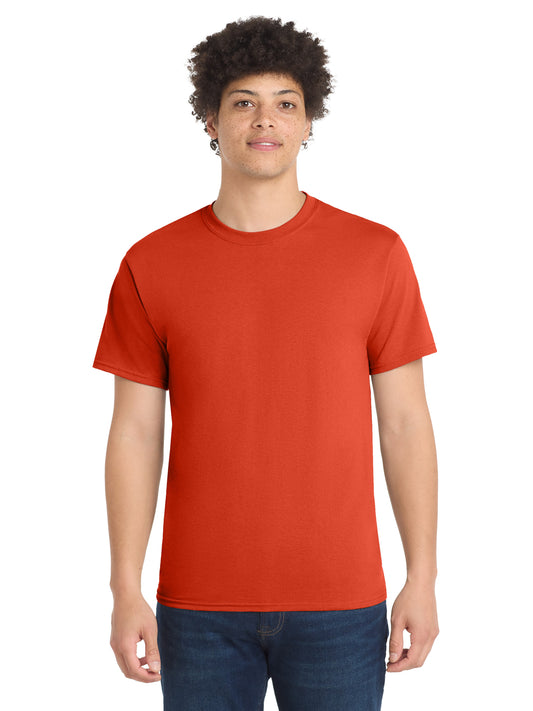 Men's Pocketless Core Blend Tee - PC55 - Orange