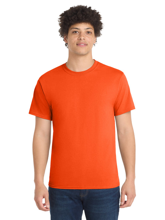 Men's Pocketless Core Blend Tee - PC55 - Safety Orange