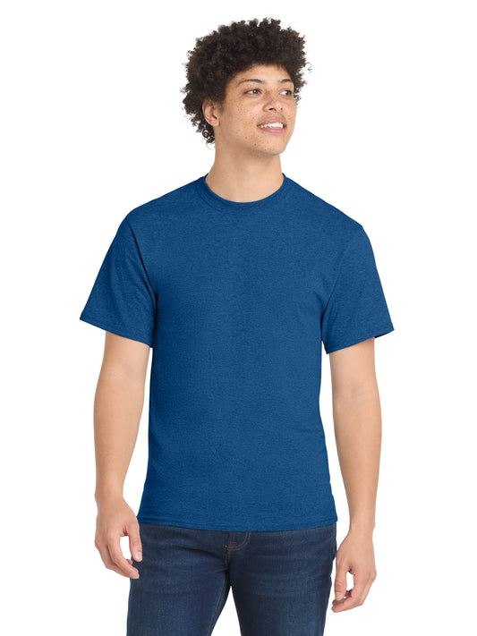 Men's Pocketless Core Blend Tee - PC55 - Vintage Royal
