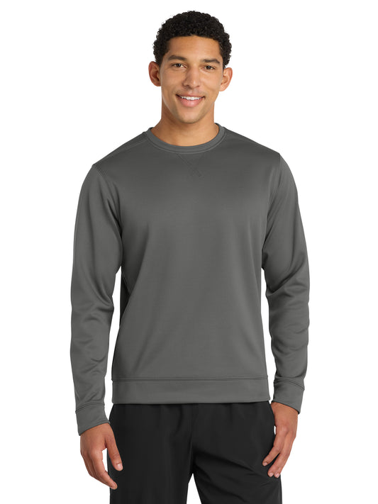 Men's Performance Fleece Crewneck Sweatshirt - PC590 - Charcoal