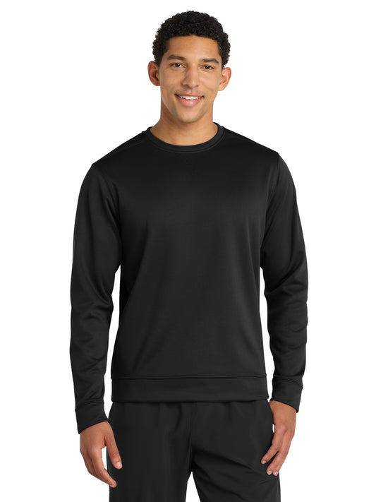 Men's Performance Fleece Crewneck Sweatshirt - PC590 - Jet Black