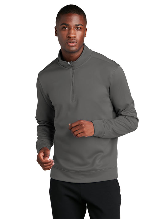 Men's Performance Fleece 1/4-Zip Pullover Sweatshirt - PC590Q - Charcoal