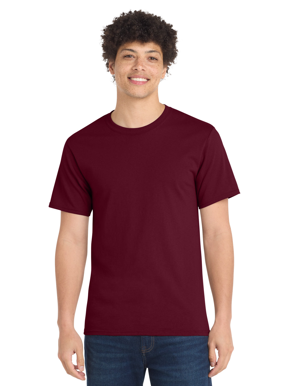 Men's Essential T-Shirt - PC61 - Cardinal