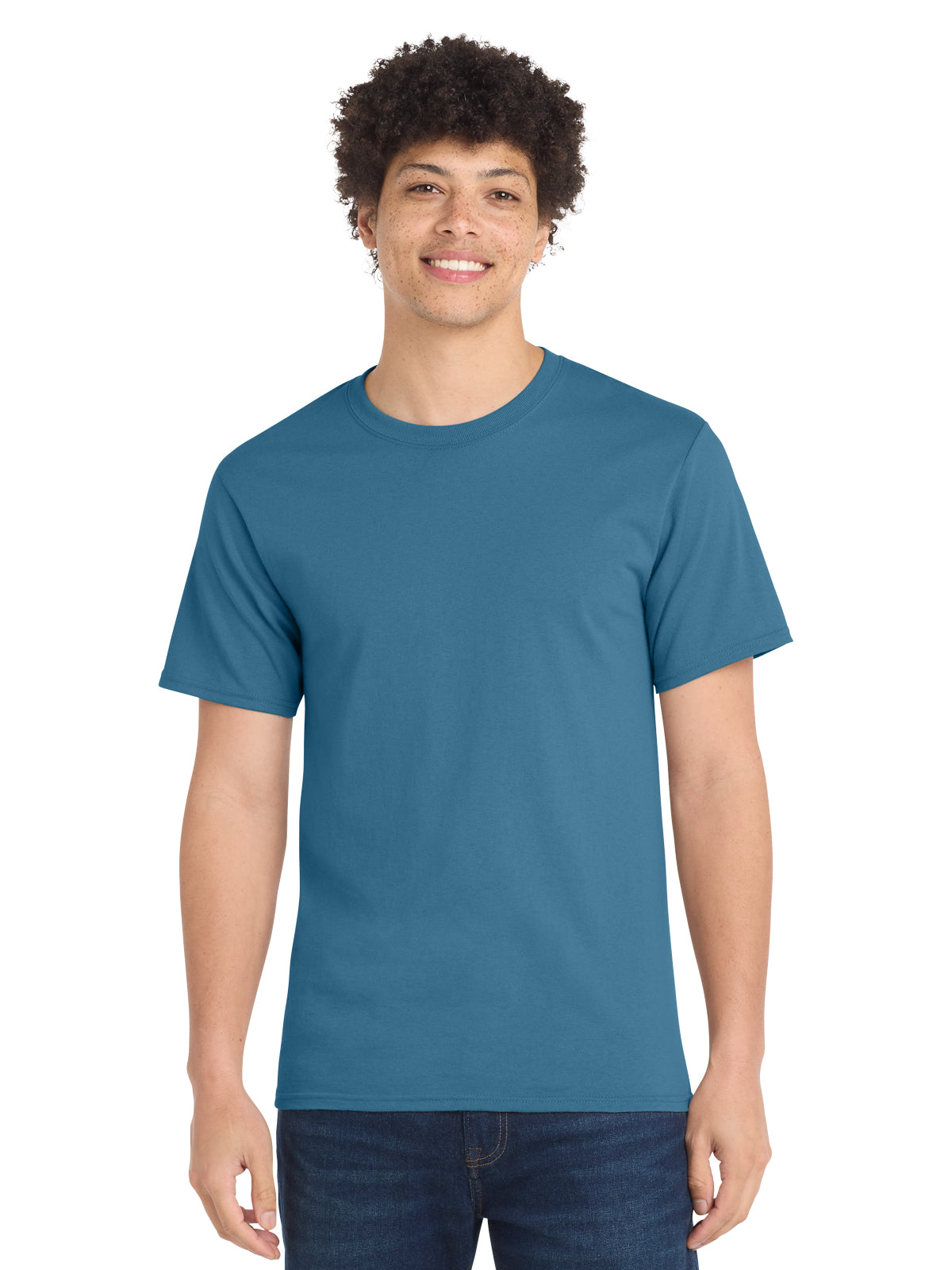Men's Essential T-Shirt - PC61 - Colonial Blue