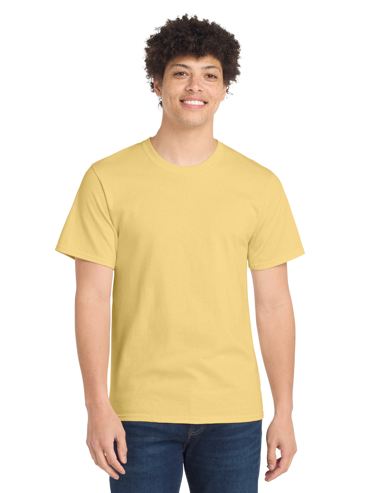 Men's Essential T-Shirt - PC61 - Daffodil Yellow