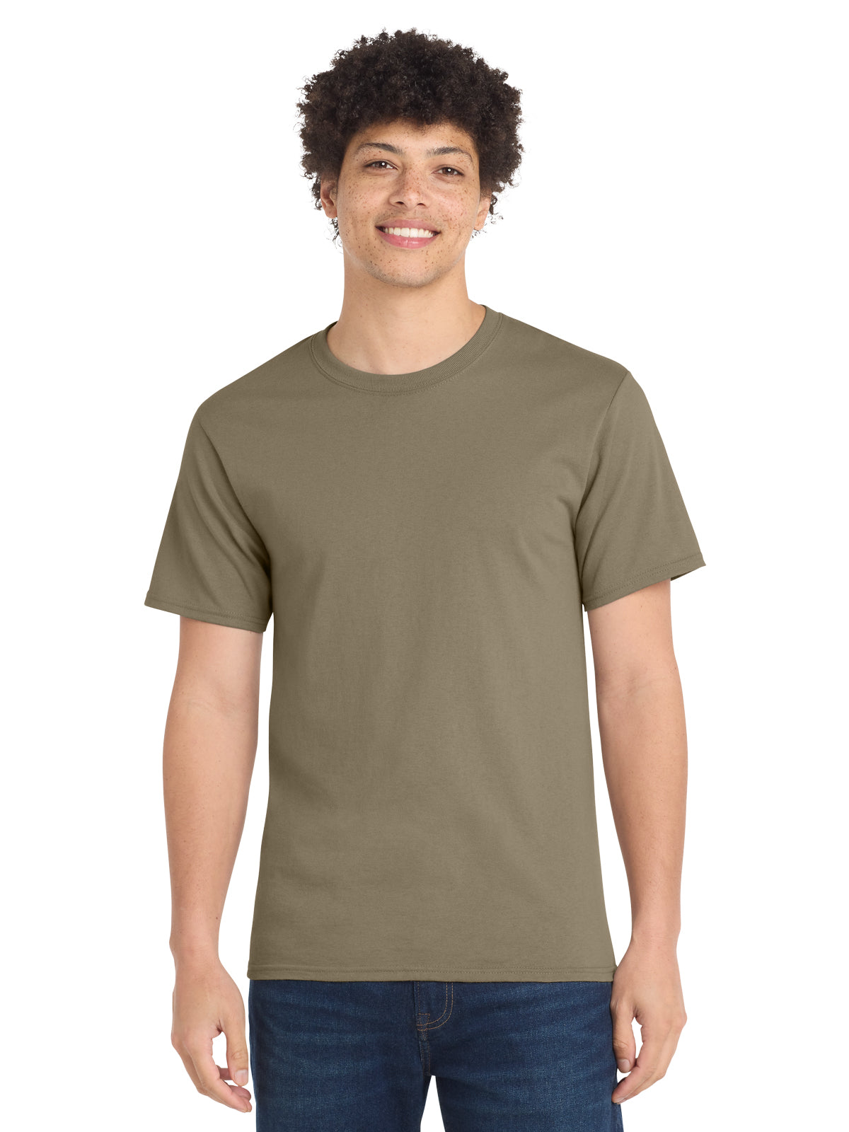 Men's Essential T-Shirt - PC61 - Dusty Brown