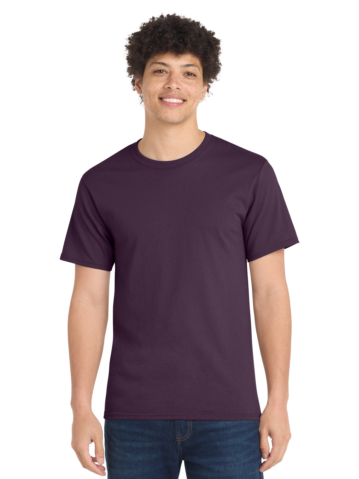 Men's Essential T-Shirt - PC61 - Eggplant