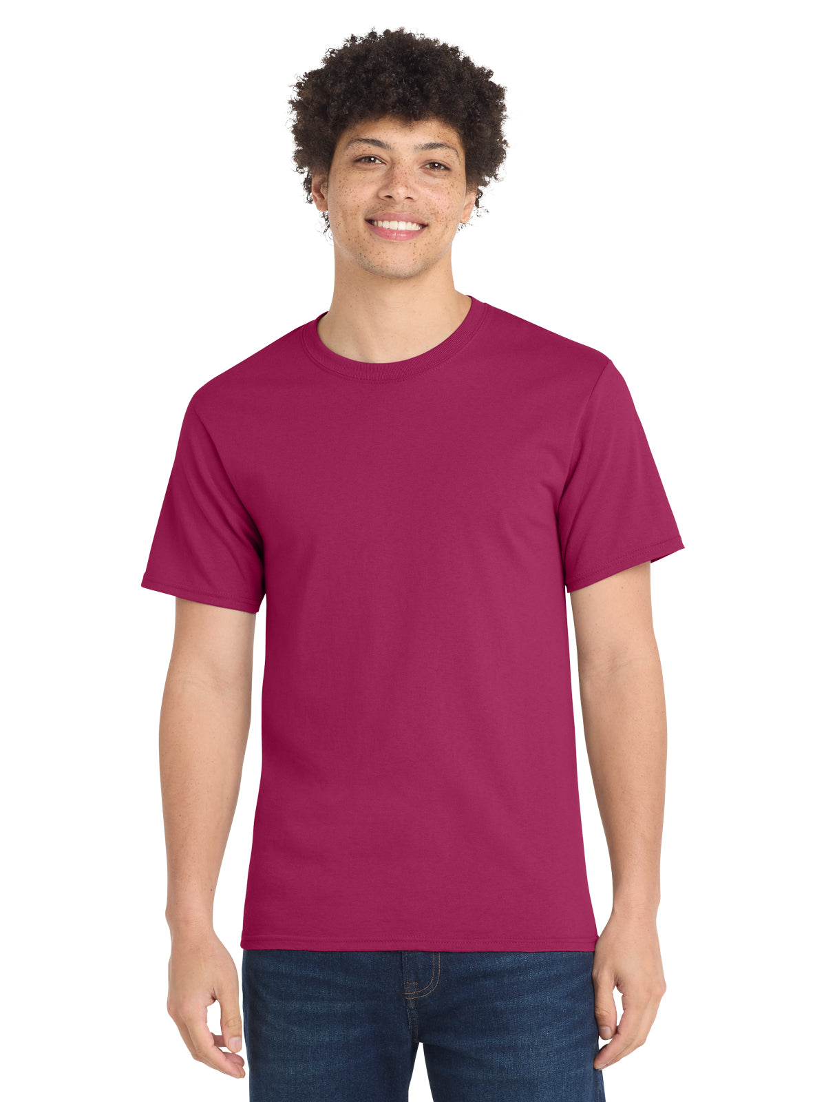 Men's Essential T-Shirt - PC61 - Flush Pink
