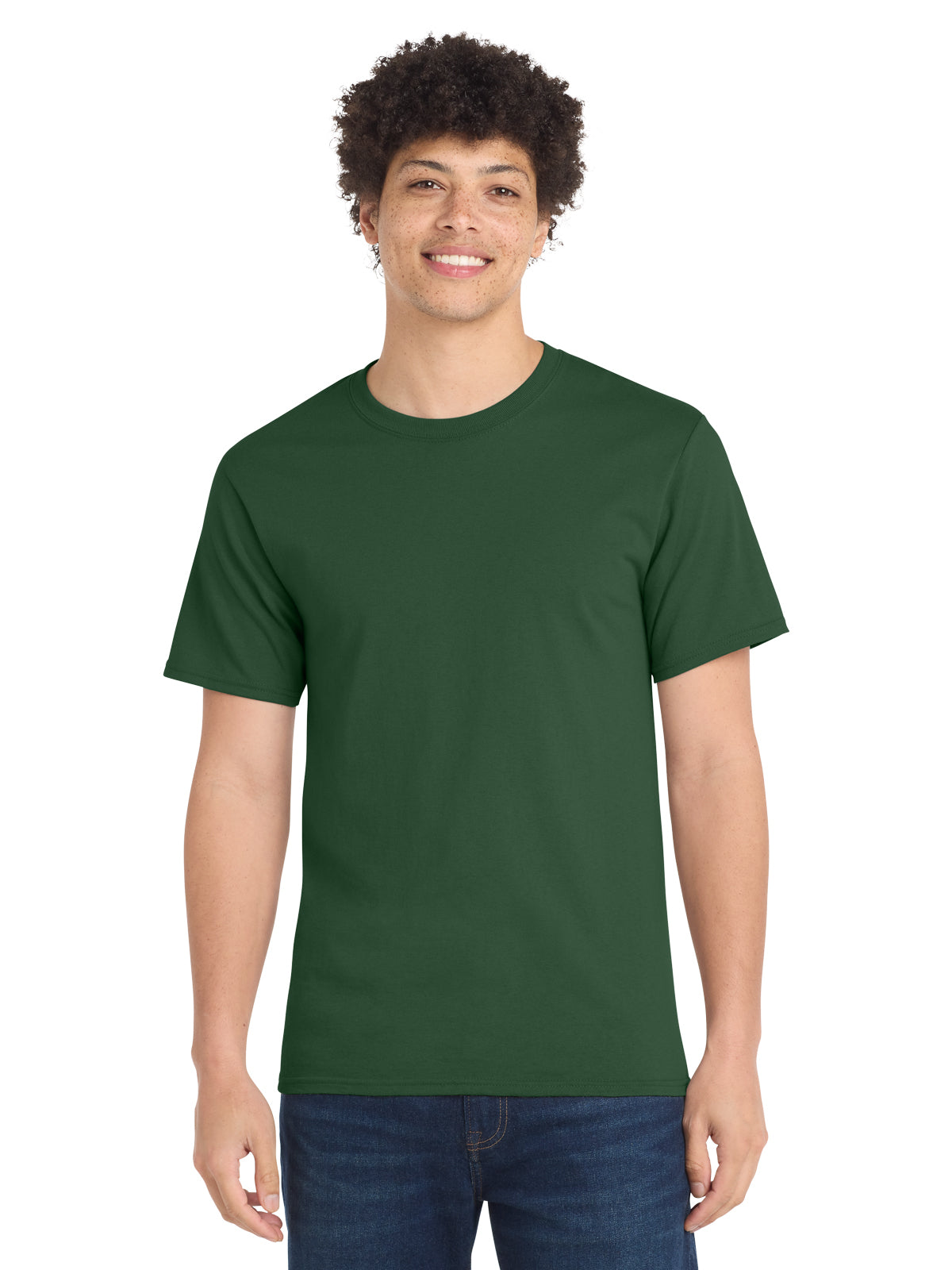 Men's Essential T-Shirt - PC61 - Forest Green