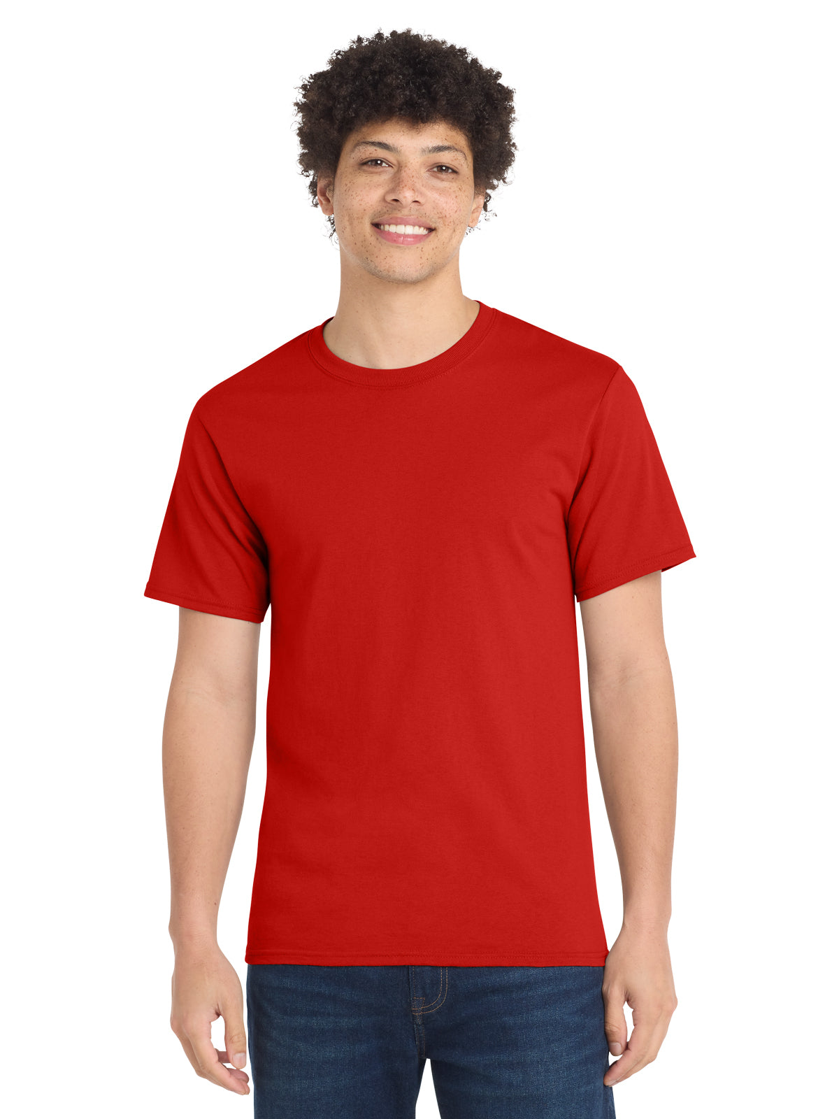 Men's Essential T-Shirt - PC61 - Fiery Red